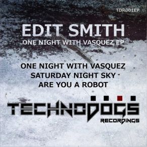 One Night With Vasquez EP album cover