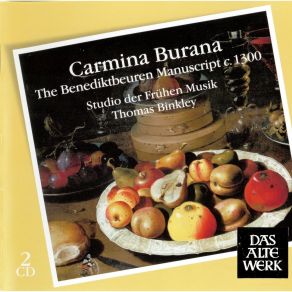 Carmina Burana - Studio Der Fruhen Musik CD2 album cover