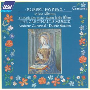 Fayrfax - Missa Albanus - Carwood album cover