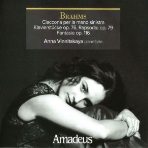 Brahms - Anna Vinnitskaya album cover
