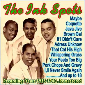 Recordings Years 1935-1940. Remastered album cover