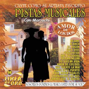 Pistas Musicales Con Mariachi Amor De Los Dos album cover