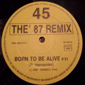 Born To Be Alive / Mystery Nights (Vinyl, 12'') (Maxi-Single) album cover