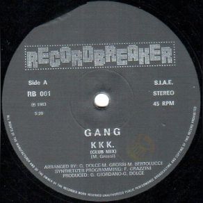 KKK. (Vinyl, 12'') (Maxi-Single) album cover