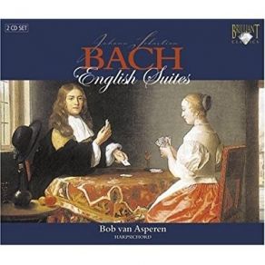 Bach - English Suites - Bob Van Asperen album cover