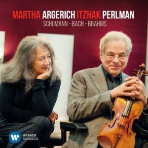 Perlman & Argerich Play Schumann, Bach & Brahms album cover