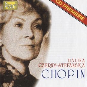 Halina Czerny-Stefanska - Chopin album cover