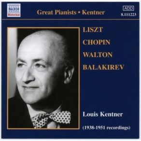 Great Pianists - Louis Kentner album cover