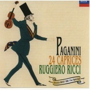 Paganini - 24 Caprices - Ruggiero Ricci album cover