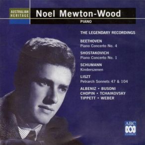 Noel Mewton-Wood - The Legendary Recordings CD1 album cover
