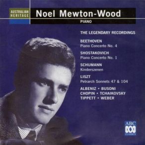 Noel Mewton-Wood - The Legendary Recordings CD3 album cover