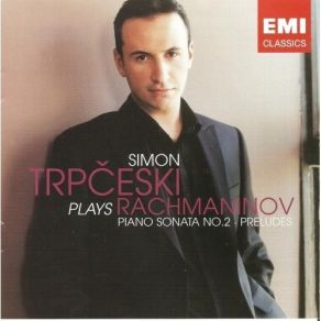 Simon Trpceski Plays Rachmaninov album cover
