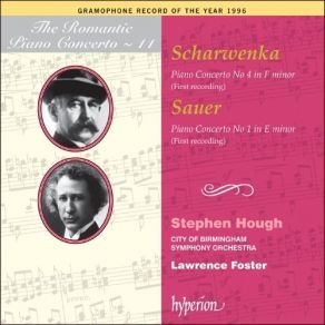 Scharwenka, Sauer - Piano Concertos - Stephen Hough album cover