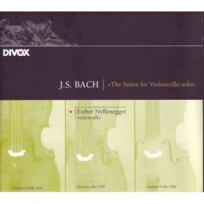 Bach - The Suites For Violoncello Solo - Esther Nyffenegger album cover