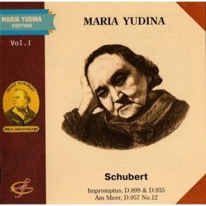 Yudina - Shubert Impromptus album cover