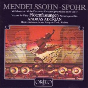 Mendelssohn & Spohr - Violin Concertos (Version For Flute) album cover