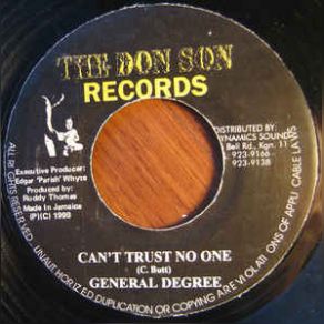 Can't Trust No One (Maxi-Single) album cover