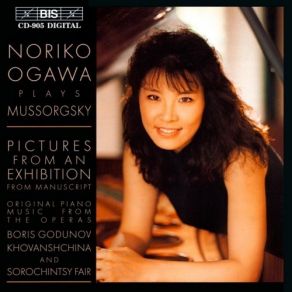Noriko Ogawa Plays Mussorgsky album cover