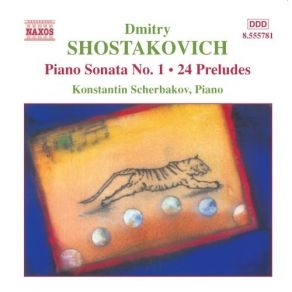 Shostakovich - Piano Music I-II - Scherbakov album cover