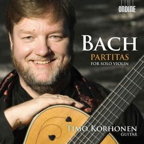 Bach - Partitas For Solo Violin - Timo Korhonen album cover