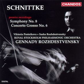 Schnittke - Symphony No. 8 / Concerto Grosso No. 6 album cover