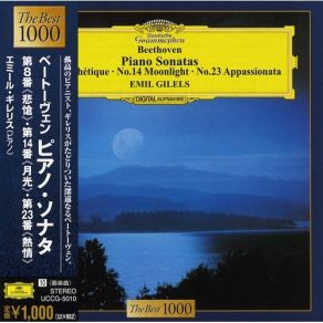 Ludwig Van Beethoven - Piano Sonatas № 8, 14, 23 - Emil Gilels album cover