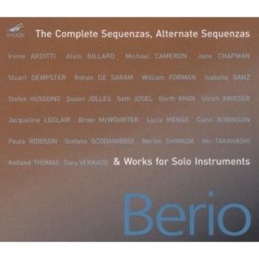 Luciano Berio - Complete Sequenzas album cover