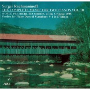 Rachmaninoff - The Complete Music For Two Pianos Vol. I-III - Jones | McMahon album cover