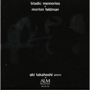 Feldman - Triadic Memories (Aki Takahashi) album cover