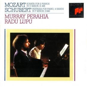 Mozart & Schubert - Perahia - Lupu - 4 Hands album cover