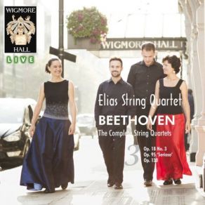 Beethoven: The Complete String Quartets, Vol. 3 - Wigmore Hall Live album cover