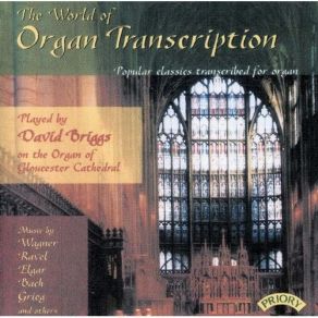 The World Of Organ Transcription - David Briggs album cover