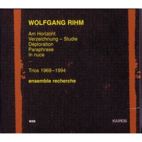 Wolfgang Rihm - Trios 1969-1994 album cover