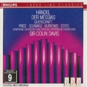 Handel - Messiah Highlights - Sir Colin Davis album cover
