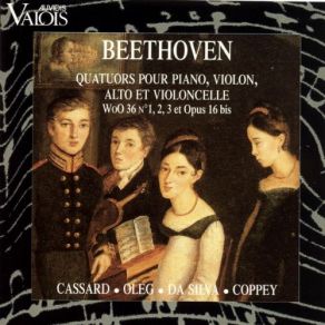 Beethoven: Quatuors Pour Piano, Violon, Alto Et Violoncelle album cover