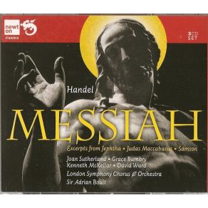 Handel - Messiah - Boult album cover