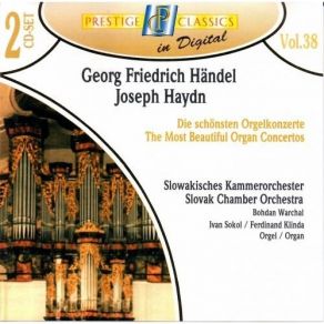 Handel - Organ Concertos Op. 7 - Bohdan Warchal album cover