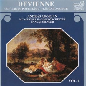Devienne  Flute Concertos No. 12, W / O. No., No. 9  Adorjan album cover