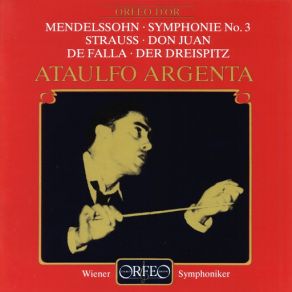Mendelssohn, Strauss & De Falla: Orchestral Works (Live) album cover