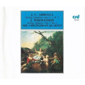 Arriaga, Wikmanson – String Quartets – Chilingirian Quartet album cover