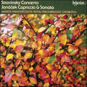 Stravinsky - Concerto; Janacek - Capriccio & Sonata album cover