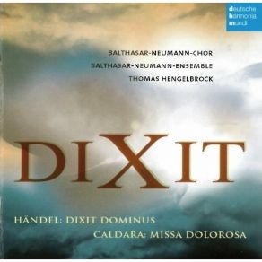 Handel - Dixit Dominus; Caldara - Missa Dolorosa - Thomas Hengelbrock album cover