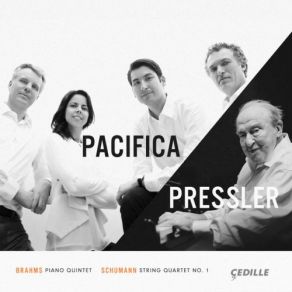 Brahms: Piano Quintet, Op. 34 - Schumann: String Quartet, Op. 41 No. 1 album cover