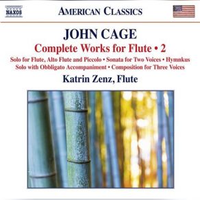 John Cage - Complete Works For Flute - 2 album cover