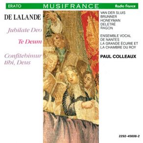 Delalande: Jubilate Deo / Te Deum / Confitebimur Tibi, Deus album cover