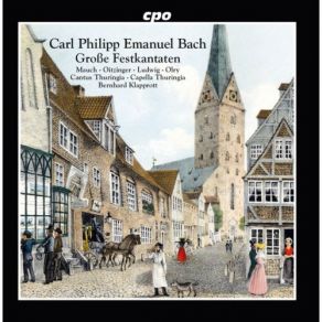 C. P. E. Bach: Große Festkantaten album cover