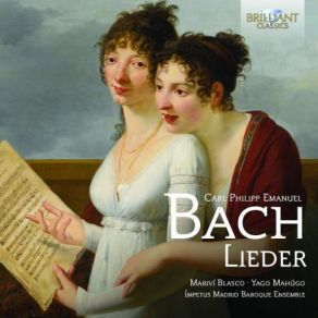 C. P. E. Bach: Lieder album cover