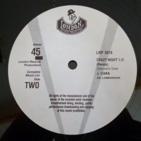 Crazy Night (Vinyl, 12'') (Maxi-Single) album cover