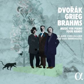 Dvořák, Grieg & Brahms: Music For Piano Four Hands album cover