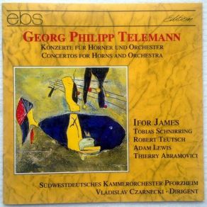 Telemann - Horn Concertos album cover